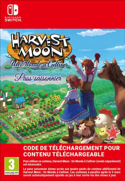 Harvest Moon : Un Monde à Cultiver (code de téléchargement)