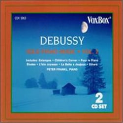 Debussy: Solo Piano Music Vol. 2