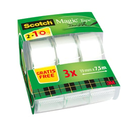 Lot de 3 dévidoirs adhésif Scotch - 19 x 7,5 cm