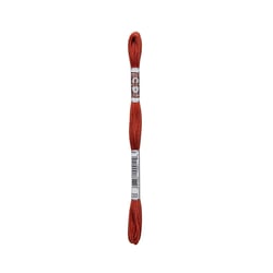 Fil à broder DMC - Coton Retors Mat - Rose framboise écrasée 2303
