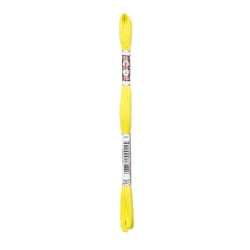 Fil à broder DMC - Coton Retors Mat - Citron 2307