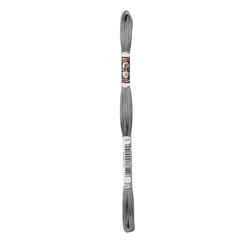 Fil à broder DMC - Coton Retors Mat - Granit gris 2318