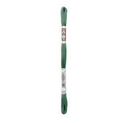Fil à broder DMC - Coton Retors Mat - Vert fougère 2320