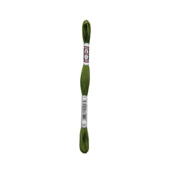Fil à broder DMC - Coton Retors Mat - Vert sauge 2347