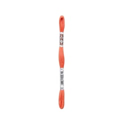 Fil à broder DMC - Coton Retors Mat - Corail 2351