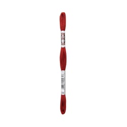 Fil à broder DMC - Coton Retors Mat - Brun rouge 2354