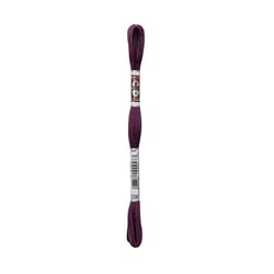 Fil à broder DMC - Coton Retors Mat - Bois de violette 2398