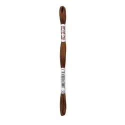 Fil à broder DMC - Coton Retors Mat - Chocolat 2433