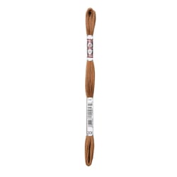 Fil à broder DMC - Coton Retors Mat - Brun cigare 2434