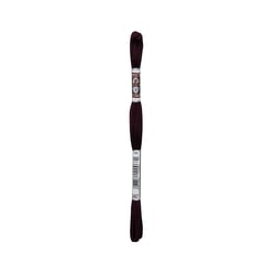 Fil à broder DMC - Coton Retors Mat - Prune 2497