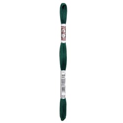 Fil à broder DMC - Coton Retors Mat - Vert lierre 2500