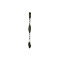 Fil à broder DMC - Coton Retors Mat - Vert mousse de chêne 2511