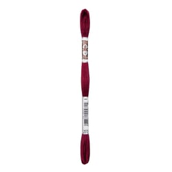 Fil à broder DMC - Coton Retors Mat - Bordeaux 2570