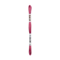 Fil à broder DMC - Coton Retors Mat - Poivre rose 2572