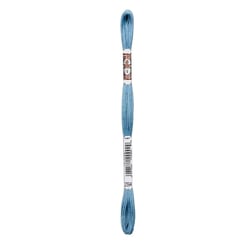 Fil à broder DMC - Coton Retors Mat - Bleu myosotis 2594