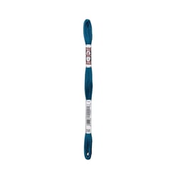 Fil à broder DMC - Coton Retors Mat - Bleu canard 2595
