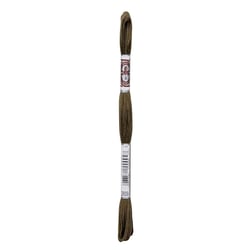 Fil à broder DMC - Coton Retors Mat - Fumée grise 2609