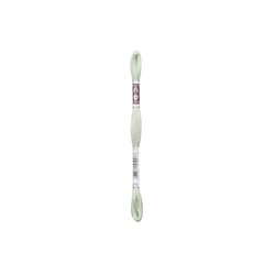 Fil à broder DMC - Coton Retors Mat - Vert pousse de bambou 2715