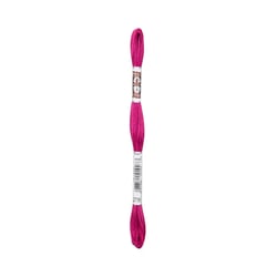 Fil à broder DMC - Coton Retors Mat - Rose Bengale 2718