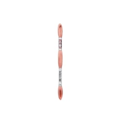 Fil à broder DMC - Coton Retors Mat - Aube rose 2758