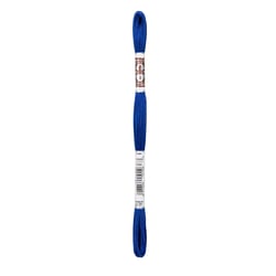 Fil à broder DMC - Coton Retors Mat - Bleu de France 2797