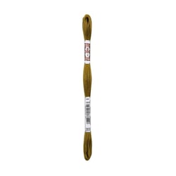 Fil à broder DMC - Coton Retors Mat - Vert bronze 2830