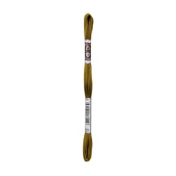 Fil à broder DMC - Coton Retors Mat - Vert bronze clair 2831
