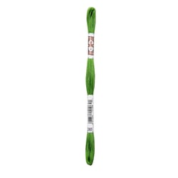 Fil à broder DMC - Coton Retors Mat - Vert perruche 2905