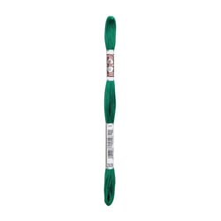 Fil à broder DMC - Coton Retors Mat - Vert Noël 2909