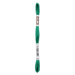 Fil à broder DMC - Coton Retors Mat - Vert golf 2911