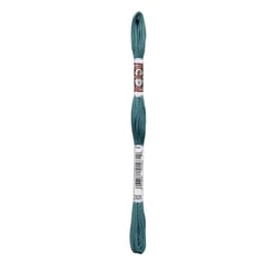 Fil à broder DMC - Coton Retors Mat - Gris vert 2926