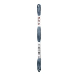 Fil à broder DMC - Coton Retors Mat - Bleu gris 2931