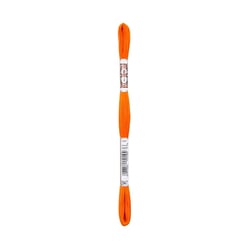 Fil à broder DMC - Coton Retors Mat - Orange Fluo 2947