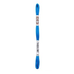 Fil à broder DMC - Coton Retors Mat - Bleu caraïbes 2995