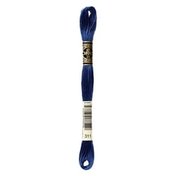 Fil à broder DMC - Mouliné spécial - Bleu polaire foncé n°311
