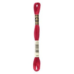 Fil à broder DMC - Mouliné spécial - Rouge rubis n°326