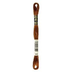 Fil à broder DMC - Mouliné spécial - Marron n°400