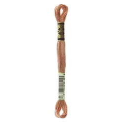 Fil à broder DMC - Mouliné spécial - Argile n°407