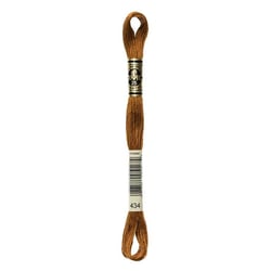 Fil à broder DMC - Mouliné spécial - Brun cigare n°434