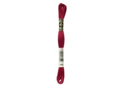 Fil à broder DMC - Mouliné spécial - Rouge baiser n°498