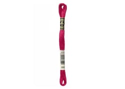 Fil à broder DMC - Mouliné spécial - Rose radis n°600