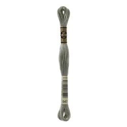 Fil à broder DMC - Mouliné spécial - Gris rocher n°647