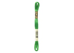 Fil à broder DMC - Mouliné spécial - Vert gazon n°701