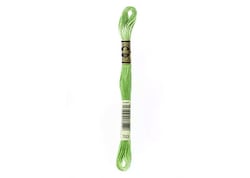 Fil à broder DMC - Mouliné spécial - Vert printemps métallisé n°703