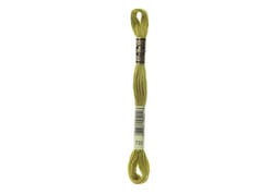 Fil à broder DMC - Mouliné spécial - Vert doré n°733