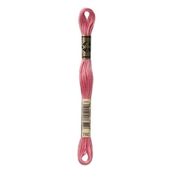 Fil à broder DMC - Mouliné spécial - Rose grenadine n°760