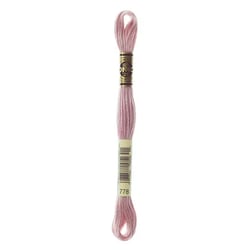 Fil à broder DMC - Mouliné spécial - Rose poivré n°778
