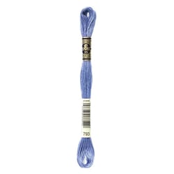 Fil à broder DMC - Mouliné spécial - Bleuet n°793