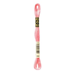 Fil à broder DMC - Mouliné spécial - Rose n°894