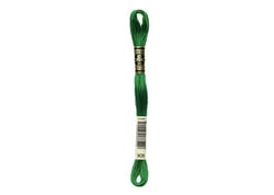 Fil à broder DMC - Mouliné spécial - Vert Noël n°909